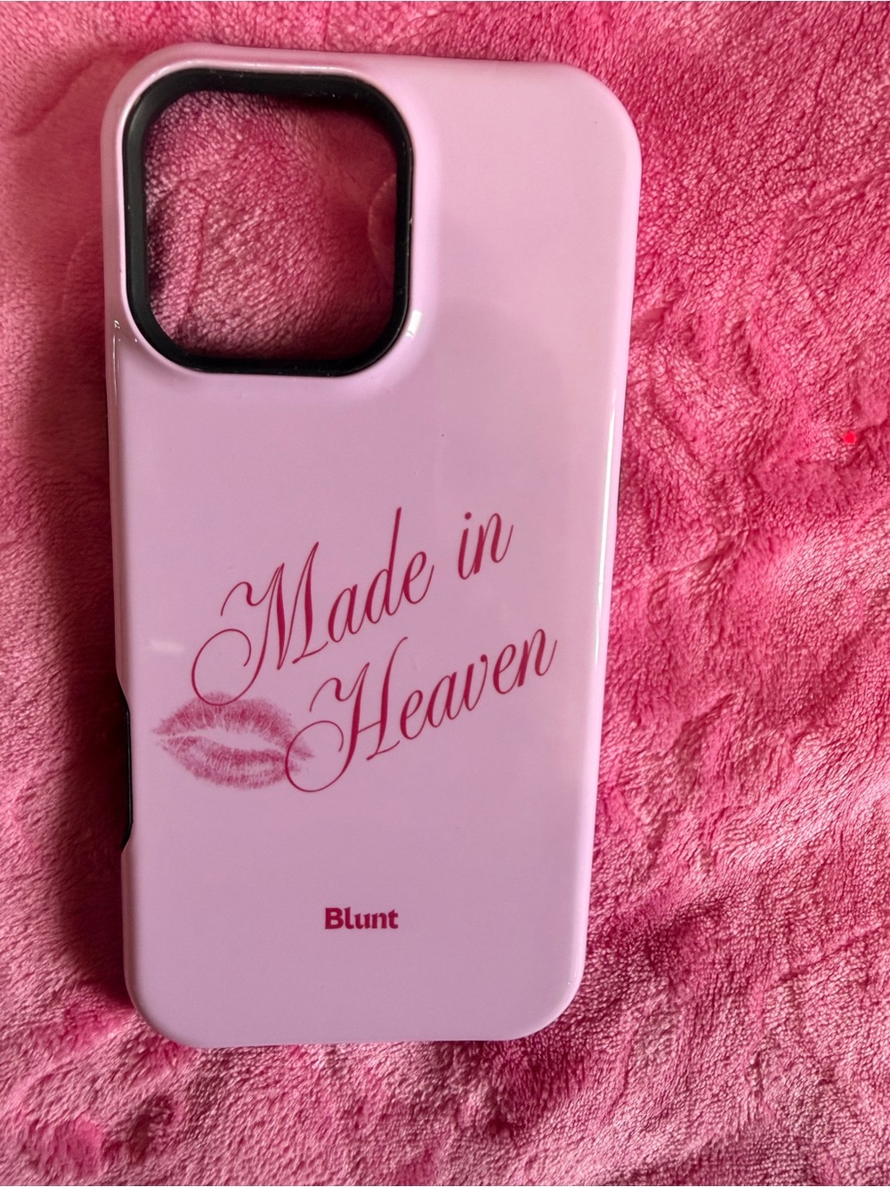 Pink 'Made in Heaven' Phone Case - Pink